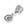 Rack Plating Brass European Dangle Charms LS-KK-R200-14AS-2