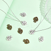 80Pcs 2 Colors Alloy Pendant FIND-CA0006-20-4