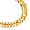 2 Strand Electroplate Non-magnetic Synthetic Hematite Beads Strands G-OC0002-23B-2