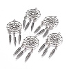 Tibetan Style Alloy Pendants TIBE-Q054-14TAS-NR-1