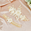 Flower Polyester Garter Leg Ring AJEW-WH0471-09B-5