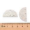 304 Stainless Steel Pendants STAS-D384-08P-3