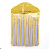 Tarnish Resistant 201 Stainless Steel Beading Tweezers Sets LS-TOOL-F006-11A-2