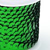 Eco-Friendly Plastic Paillette Beads PVC-Q092-6mm-4-3