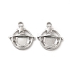 Non-Tarnish 304 Stainless Steel Pendants STAS-B032-31P-2
