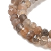 Natural Multi-Moonstone Beads Strands X-G-B074-A08-01-4