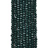 Opaque Solid Color Imitation Jade Glass Beads Strands EGLA-A044-P3mm-D12-2