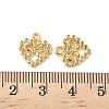 Brass Micro Pave Cubic Zirconia Pendants KK-D373-01B-G-3