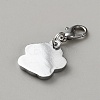 Zinc Alloy Enamel Glitter Powder Pendant Decoration HJEW-WH0001-14P-06-2