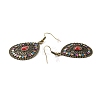 Bohemia Vintage Teardrop Dangle Earrings EJEW-I261-06AB-3