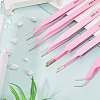201 Stainless Steel Beading Tweezers Sets TOOL-TA0001-15B-4