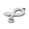 Non-Tarnish 304 Stainless Steel Pendants STAS-E199-11P-2