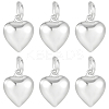 10Pcs Rack Plating Brass Pendants KK-BBC0025-53-1