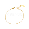 304 Stainless Steel Ball Chain Bracelets STAS-OY012-98G-1
