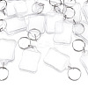 20Pcs Acrylic Photo Frame Keychains AJEW-TA0003-60-2
