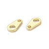 Brass Chain Tabs KK-B072-32G-3