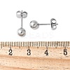 304 Stainless Steel Stud Earrings for Women LS-EJEW-E603-06A-P-2