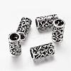 Antique Silver Alloy European Beads X-LF11569Y-1