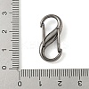 Alloy & Iron Double S Snap Hook Spring Keychain Clasps FIND-H049-02B-B-3