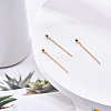 Brass Ball Head Pins KK-BC0003-99-0.6x20-6
