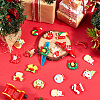 Christmas Opaque Resin Decoden Cabochons RESI-SP0001-03-6