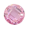 Cubic Zirconia Charms ZIRC-H116-08B-1
