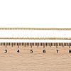 Brass Box Chain Necklaces X-NJEW-K123-11G-4