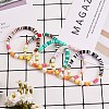 5Pcs 5 Colors Polymer Clay Heishi Beaded Stretch Bracelets Sets BJEW-SZ0001-55-2