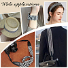 5 Yards Ethnic Style Polyester Jacquard Striped Ribbon OCOR-PH0004-17B-6