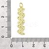 Mother's Day Brass Micro Pave Cubic Zirconia Pendants KK-V007-26G-3