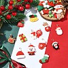 26Pcs 26 Styles Christmas Theme Opaque Resin Pendants RESI-FS0001-74-8