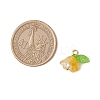9Pcs 9 Colors Glass Charms PALLOY-MZ00838-3