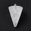 Natural Quartz Crystal Pendants G-F714-02F-3