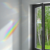 4Pcs 4 Styles PET Rainbow Window Clings Stickers DIY-GF0007-63-6
