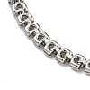 304 Stainless Steel Link Chain Bracelets for Women BJEW-S153-19P-2