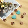 DIY Wooden Earring Making MAK-BC0001-19-5
