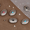 Alloy Decorative Rivets BUTT-CP0001-06B-7