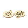 201 Stainless Steel Pendants STAS-D451-20G-3