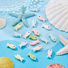18Pcs Handmade Porcelain Ceramic Beads PORC-TADJ0001-03-5
