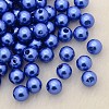 Imitation Pearl Acrylic Beads PL607-21-1