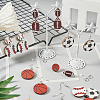DIY Sport Theme Earring Making Kit DIY-TA0006-10-6
