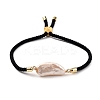 Adjustable Nylon Twisted Cord Slider Bracelets BJEW-JB05322-02-1