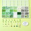 DIY Glass Beads Bracelets Jewelry Making Kit DIY-FS0007-69-9