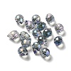 Electroplated Glass Beads GLAA-K062-01A-FR08-1