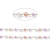 Handmade Glass Beaded Chains CHS-P016-46G-06-2