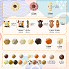 Round Food Grade Eco-Friendly Silicone Beads SIL-CJ0002-72-2