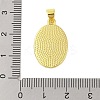 Rack Plating Brass Pendants KK-S380-42D-G-3