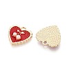 Alloy Enamel Pendants PALLOY-T092-37G-03-2