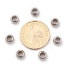 Tarnish Resistant 304 Stainless Steel Rondelle Beads X-STAS-I020-14-3
