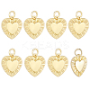 10Pcs Brass Pendants KK-BBC0025-18-1
